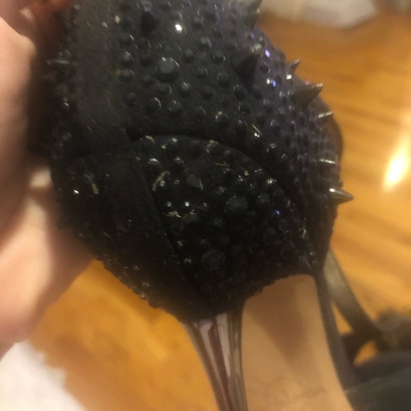 Sam Edelman spiked heeled peep toe - Picture 5 of 5